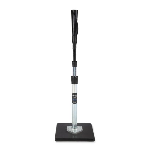 Tanner Tee The Original Batting Tee – Adjustable Pro Hitting Tee for Baseball & Softball, Steel Shaft, Composite Base, Hand-Rolled Rubber Top, 26"-43" Height