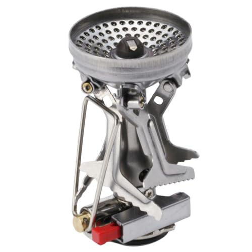 SOTO Amicus Camping Stove with Igniter, Wind-Resistant, Shockproof, Portable