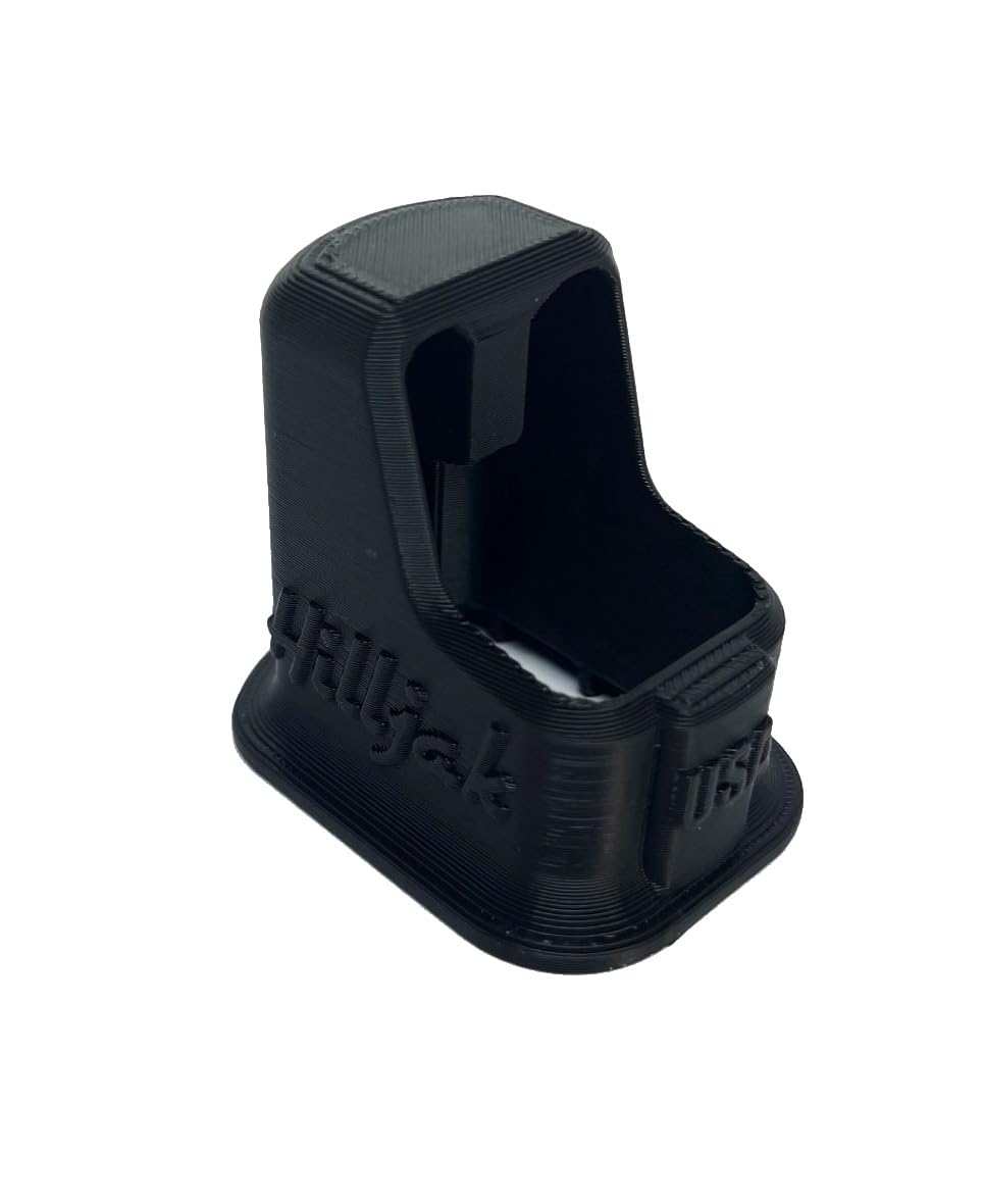Hilljak Glock 17, 19, 26, 34, 22, 23, 27, 35 Magazine Speed Loader, Quickie Loader (Black) QL9G