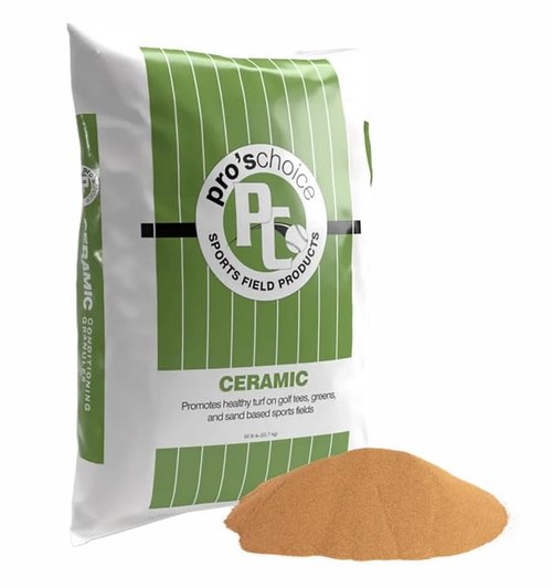 Home and Country USA Pro's Choice Ceramic Soil Conditioner, 50 lb Bag – Moisture-Retaining Granules for Golf Tees, Greens & Sand-Based Sports Fields