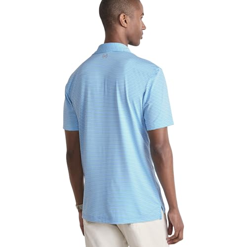 vineyard vines Mens Bradley Stripe Sankaty Polo