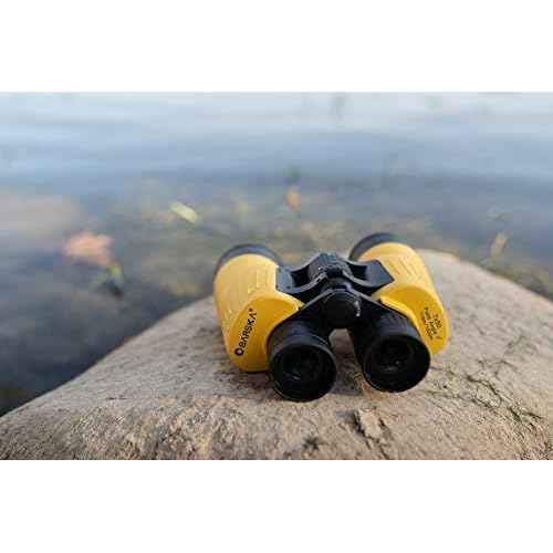 Barska Floatmaster 7x50 Marine Binoculars ? Floating, Waterproof, Fogproof, Rubber Armored Boating Binoculars with BAK-4 Prisms & Multi-Coated Optics