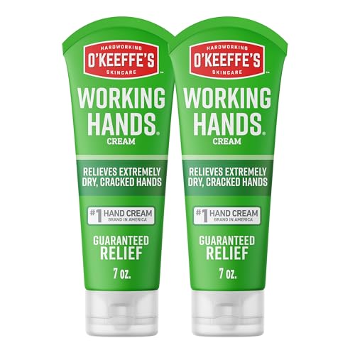 O'Keeffe's Working Hands Hand Cream 7 oz Tube - 2 Pack for Extreme Dryness
