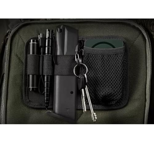 Tactical Bag Organizer Panel with Hook and Loop Fasteners - Modular Pouch Insert for Backpack or Messenger Bag