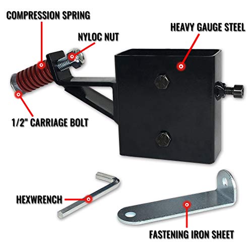 Highwild 2x4 Target Hanger Set - Adjustable Steel Shooting Range Stand