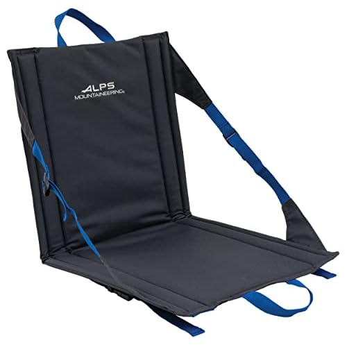 ALPS Mountaineering Weekender Camp Seat, One Size, Charcoal/Blue - New