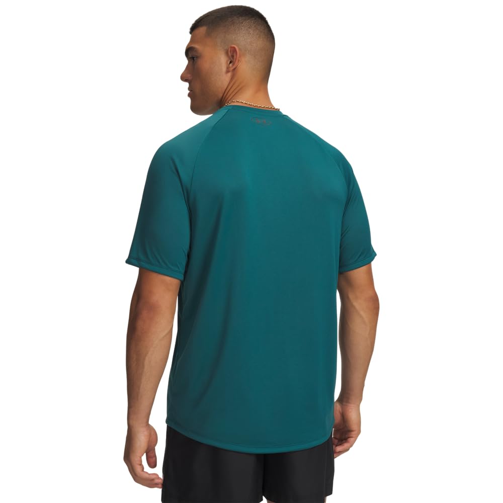 Under Armour Men's Tech 2.0 Short-Sleeve T-Shirt, (338) Rack Green / / Black, X-Large Tall