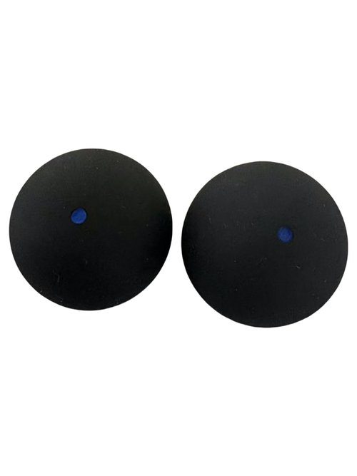 VisnzvLux 3 Pieces Blue Dot Squash Ball Custom Logo Professional high Elasticity Resistant to Play for Training and Practice
