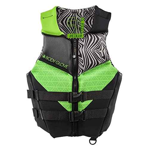 Body Glove Men¡¯s Phantom USCGA Life Jacket PFD-GRN/Gry-L