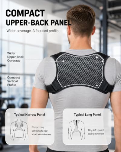 Men's Posture Corrector for Low-Impact Exercise - Adjustable Shoulder Support