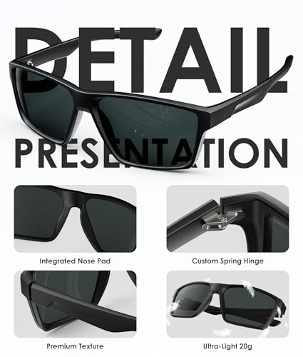 Polarized Sports Sunglasses Men Women UV400 Driving Running Cycling Black Ice Blue Red