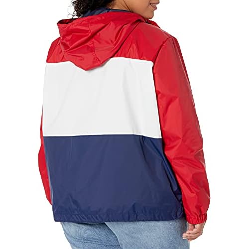 Levi's Women's Retro Hooded Rain Windbreaker Jacket (Standard & Plus Sizes)