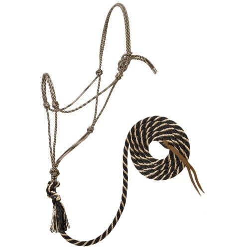 Weaver Leather Silvertip #95 Rope Halter with 10-Feet Lead