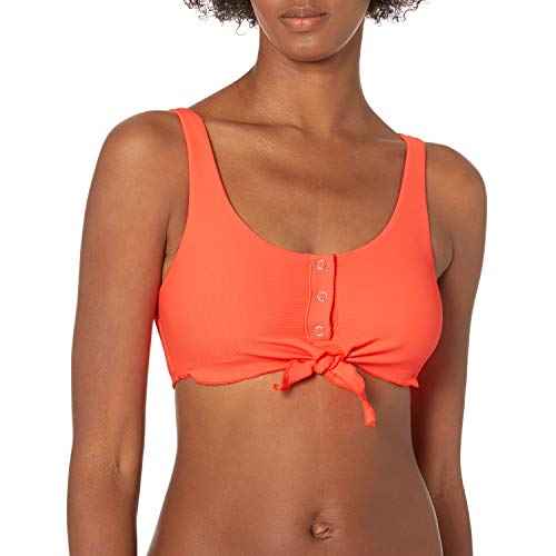 Body Glove Women's Kate Crop Bikini Top Swimsuit with Front Tie