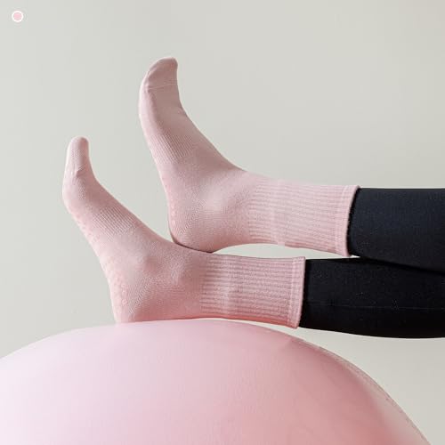 Non-Slip Yoga Socks for Women - Pilates, Barre, Pregnancy, Dance & Hospital Use