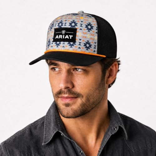 Men's Southwest Suede Patch Cap - Multi-Color Western Hat