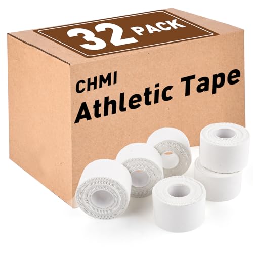 CHMI Athletic Tape 32 Pack - 320 Yards Sports Tape for Injuries, Gymnastics, Climbing