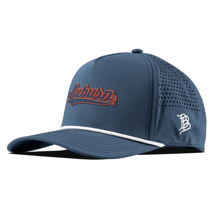 Branded Bills Auburn Script Curved Rope Hat - Orion + One Size