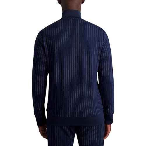 KARL LAGERFELD mens Plaid Track Jacket