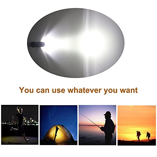 Mini Rechargeable Waterproof Keychain Flashlight - 200 Lumens, Red