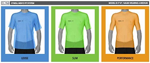 O' NEILL Men's Basic Skins 50+ L/S Rash Guard, White, L