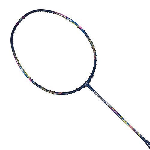 Hundred T-Rex 800 Strung Badminton Racket with Full Cover | 84 Grams | Maximum Tension ≤32 lbs (Navy)