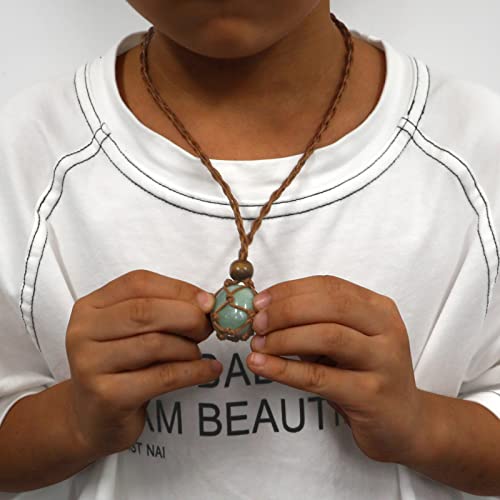 Chakra Healing Crystal Necklace Set - 7pcs Colorful Gemstones for Women Men Teens