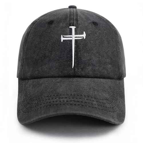 Christan Jesus Cross Baseball Cap Embroidered Dad Hat