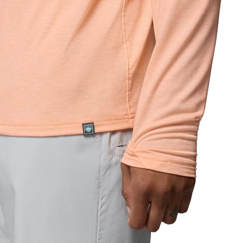 Men's Lightweight PFG Uncharted II Hoodie - Medium Bright Nectar, UPF 30 Sun Protection