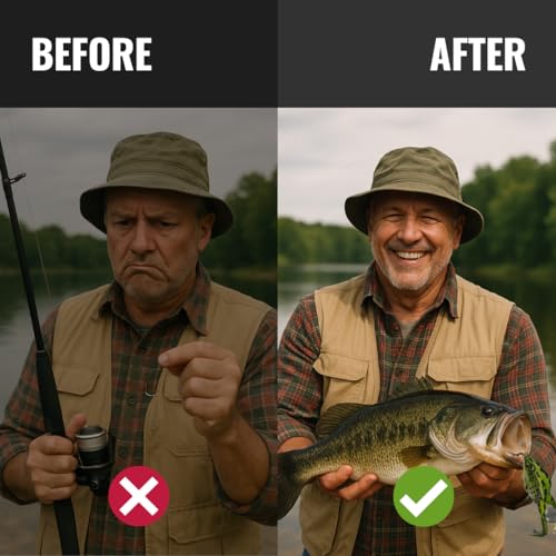 Cane Frog Bait for Bass and Trout Fishing - Weedless Soft Hollow Body Lure