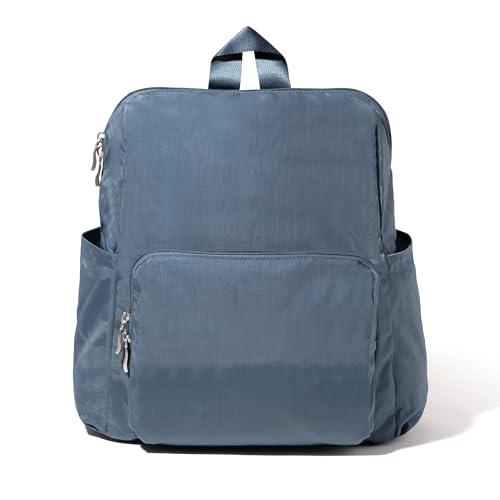 Baggallini Carryall Packable Backpack, Mist