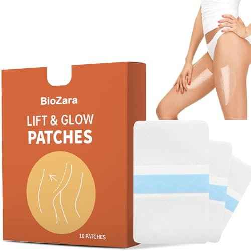 10PCS Hey Nip Thigh Lift Tape, Nip Lift and Glow Patches Legs - Instant Thigh Lift with Invisible Firming Patches, Waterproof Adhesive for Thighs, Stomach, Arms, Anti-Cellulite & Anti-Chafing (1 Box)