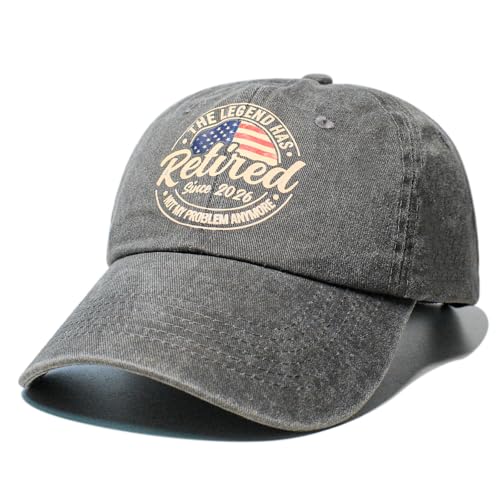Retirement Gifts for Men and Women 2026 - Grey Hat - Retirement Decorations