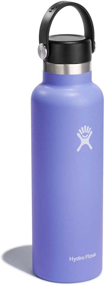 Hydro Flask Water Bottle - Insulated Stainless Steel - Non Spill, Leakproof in 24 Oz White
