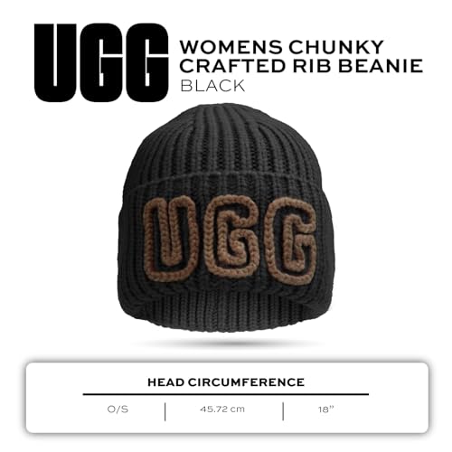 UGG Womens Chunky Crafted Rib Beanie
