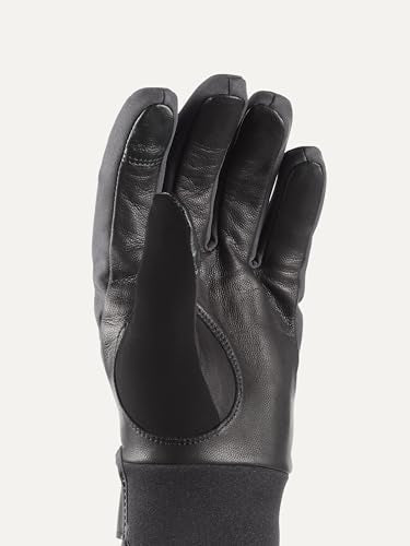 Women's Waterproof Insulated Glove - Medium Black for Winter & Outdoor Activities