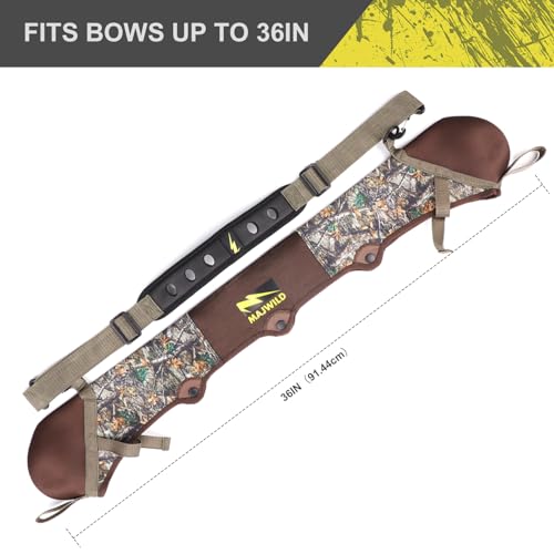 Neoprene Compound Bow Sling with Adjustable Shoulder Strap for Hunting
