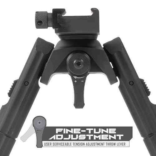 UTG Recon 360 TL BIPOD, 8"-12" Center Height, Picatinny