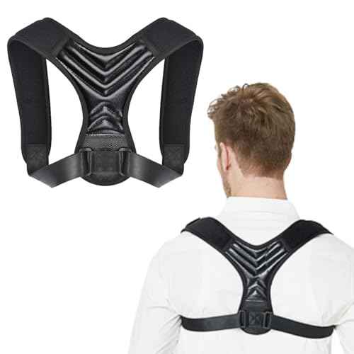 Posture Corrector, Back Brace for Women and Men, Adjustable Back Support, Shoulder Straightener for Improving Hunchback, Providing Pain Relief from Neck, Shoulder, and Upper Back