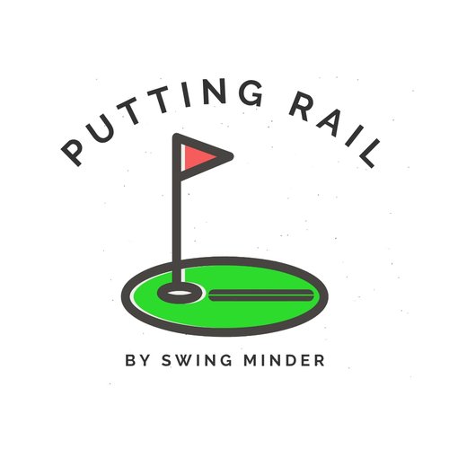 Swing Minder Putting Rail & Golf Stance Training Aid 2-in-1 | Golf Alignment & Putting Ruler 36 Inches with Carrying Case