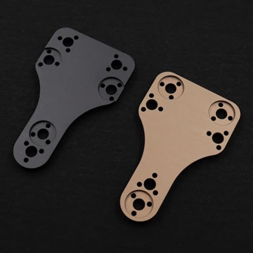 Blackhawk & Safari Land QLS Adapter Plate - Aluminum Holster Mount - BLACK