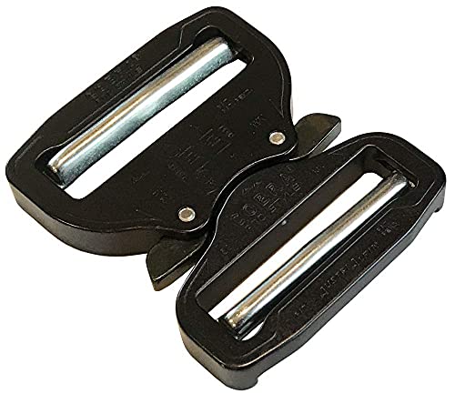 Adjustable Dual 2 Inch (50mm) Quick-Release Buckle for Belts & Climbing Gear