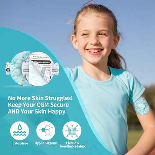 Over Patches for Dexcom G7 - Adhesive Patches for Dexcom G7 Waterproof with Easy-Peel Tab Pre-Cut,Stelo Flexible CGM Tape,Long-Lasting for 10-14 Day 20pcs,Bloomingday