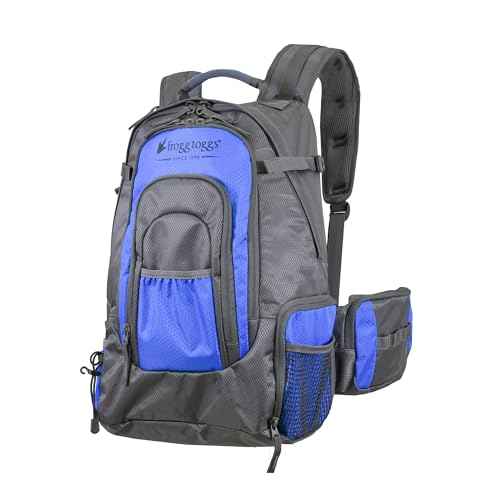 FROGG TOGGS Fishing Sling Pack, Easy Hands-Free Fishing Tackle Storage Bag with Water Bottle Pocket