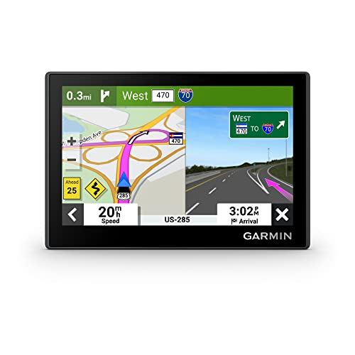 Garmin Drive¢â 53 GPS Navigator, High-Resolution Touchscreen, Simple On-Screen Menus and Easy-to-See Maps, Driver Alerts