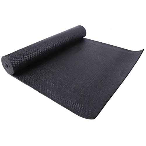 Fitvids All Purpose 1/4-Inch High Density Anti-Tear Exercise Yoga Mat with Carrying Strap, Multiple Colors