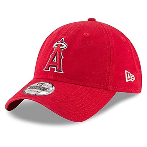 New Era Los Angeles Angels of Anaheim Core Classic 9TWENTY Cap Red