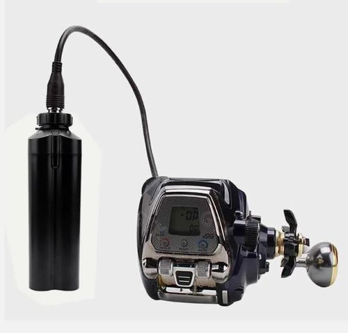 TF-POWER BM2300 5000mAh+ Charger RB-CC4002, Electric Fishing Reel Battery Replace for Daiwa BM2300 BM5000, Replace for Daiwa Tanacom 750 1000 | Shimano BeastMaster 9000 | Leobritz 500j Battery Set