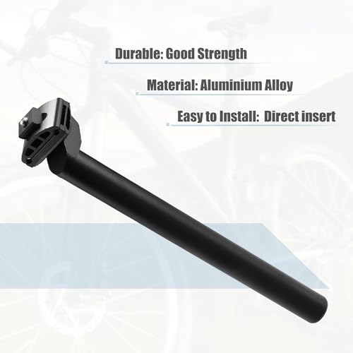 Aluminum Bike Seat Post 300x27.2mm Mountain & Road Bike Saddle Pole