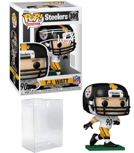 Funko POP! TJ Watt Figurine with Facsimile Autograph - Steelers Collectible